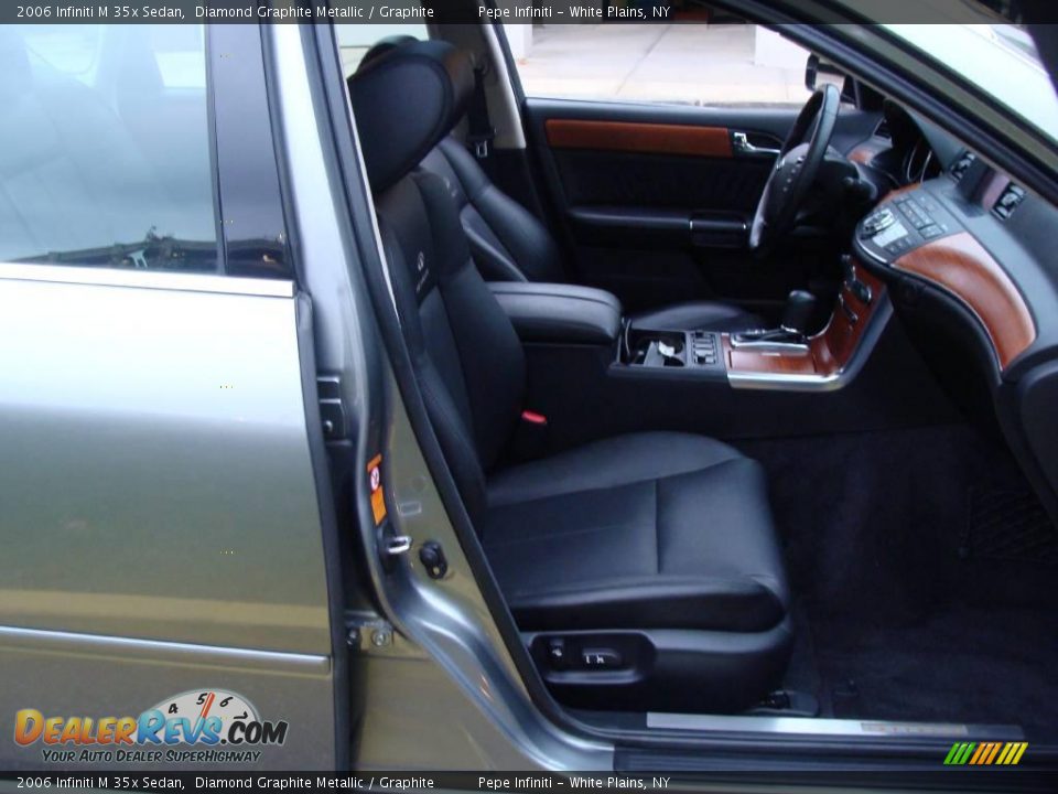 2006 Infiniti M 35x Sedan Diamond Graphite Metallic / Graphite Photo #15