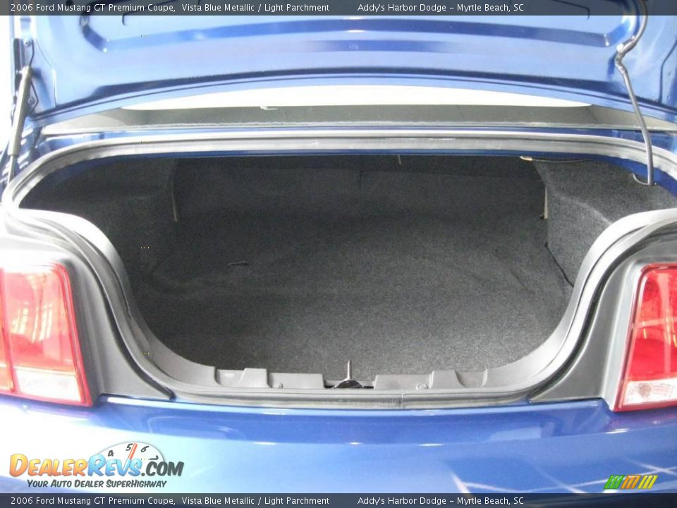 2006 Ford Mustang GT Premium Coupe Vista Blue Metallic / Light Parchment Photo #11