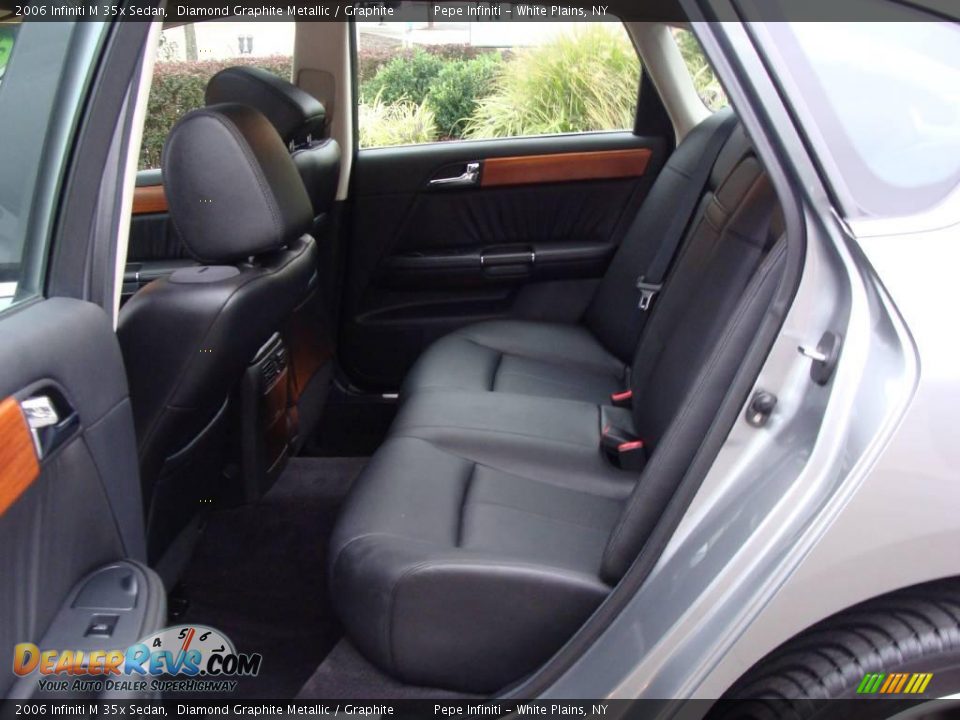 2006 Infiniti M 35x Sedan Diamond Graphite Metallic / Graphite Photo #17