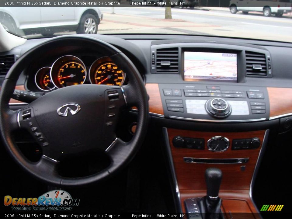 2006 Infiniti M 35x Sedan Diamond Graphite Metallic / Graphite Photo #18