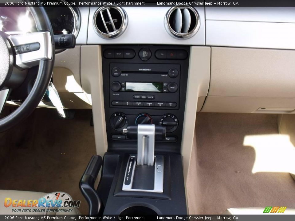 2006 Ford Mustang V6 Premium Coupe Performance White / Light Parchment Photo #14