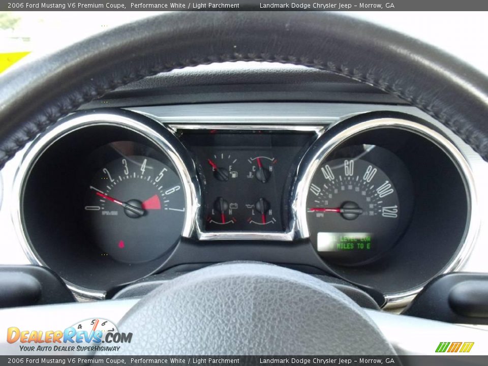 2006 Ford Mustang V6 Premium Coupe Performance White / Light Parchment Photo #16