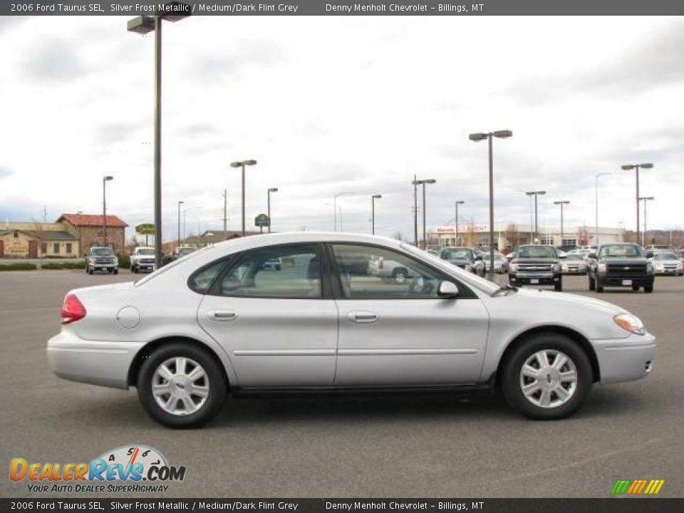2006 Ford Taurus SEL Silver Frost Metallic / Medium/Dark Flint Grey Photo #4