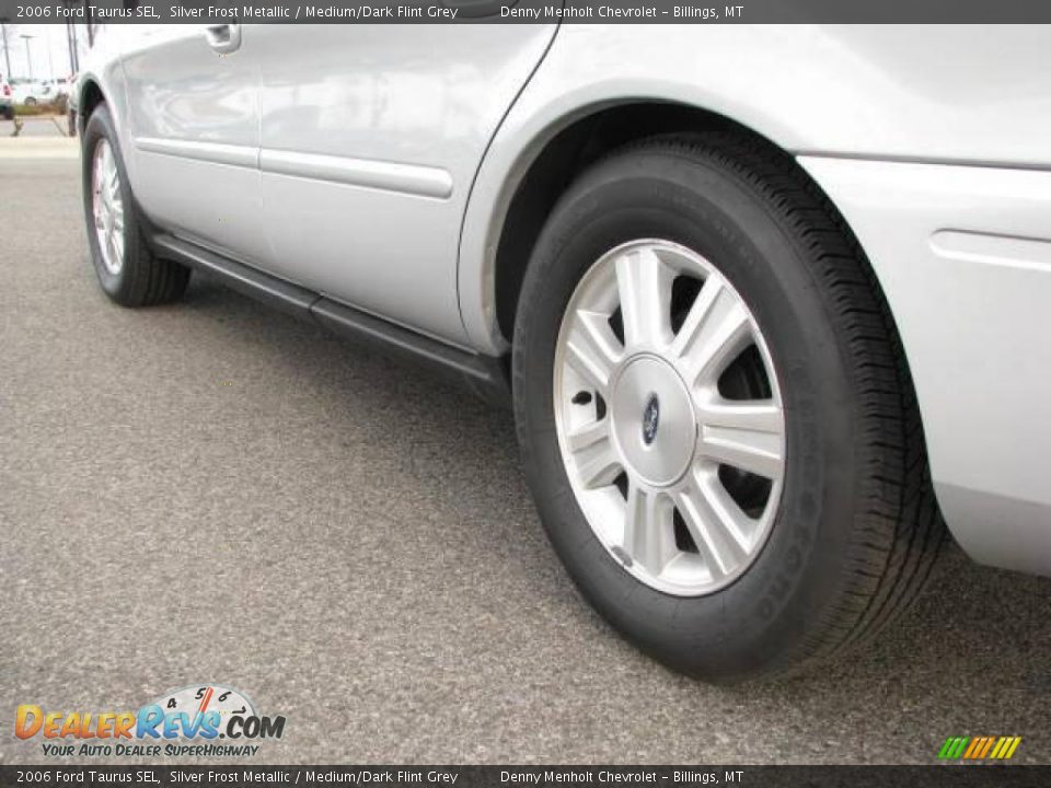 2006 Ford Taurus SEL Silver Frost Metallic / Medium/Dark Flint Grey Photo #7