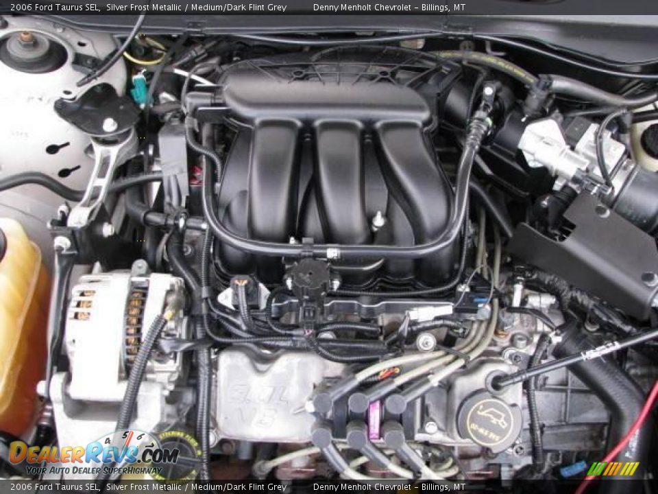 2006 Ford Taurus SEL Silver Frost Metallic / Medium/Dark Flint Grey Photo #13