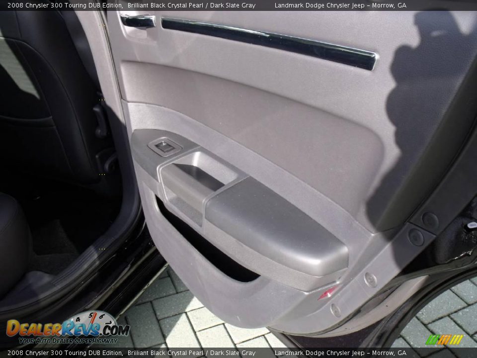 2008 Chrysler 300 Touring DUB Edition Brilliant Black Crystal Pearl / Dark Slate Gray Photo #18