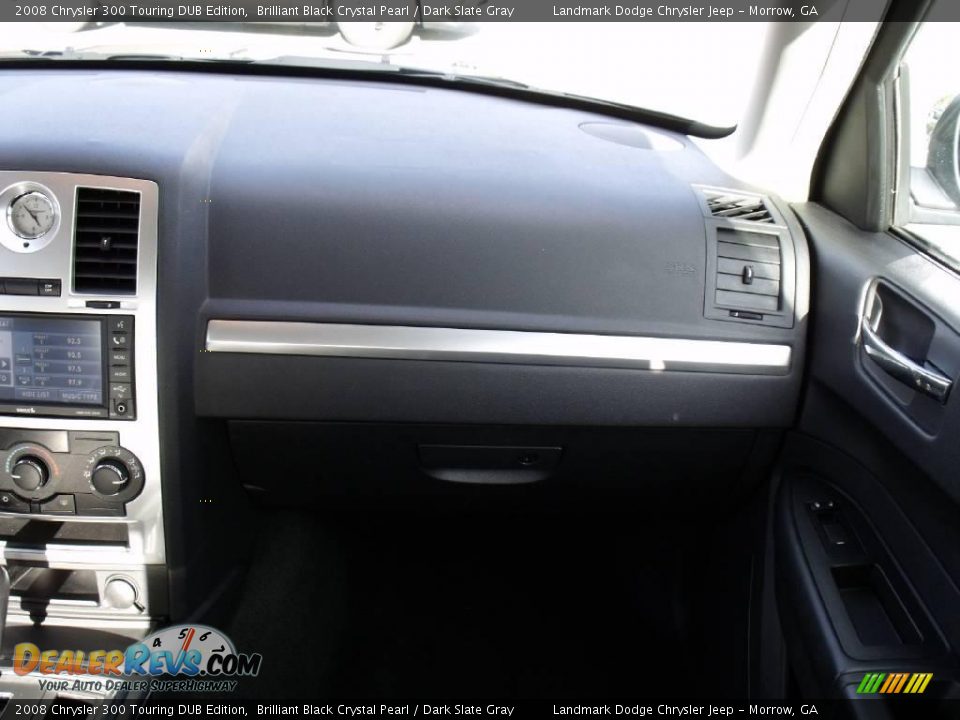 2008 Chrysler 300 Touring DUB Edition Brilliant Black Crystal Pearl / Dark Slate Gray Photo #21