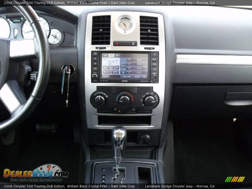 2008 Chrysler 300 Touring DUB Edition Brilliant Black Crystal Pearl / Dark Slate Gray Photo #22
