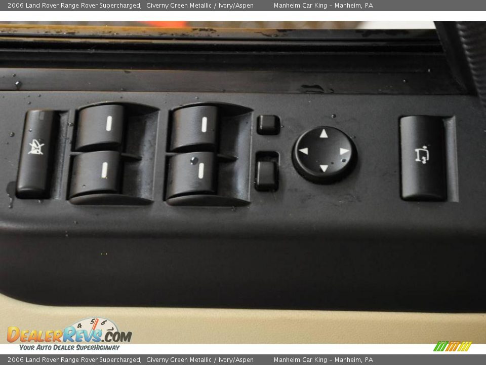 2006 Land Rover Range Rover Supercharged Giverny Green Metallic / Ivory/Aspen Photo #16