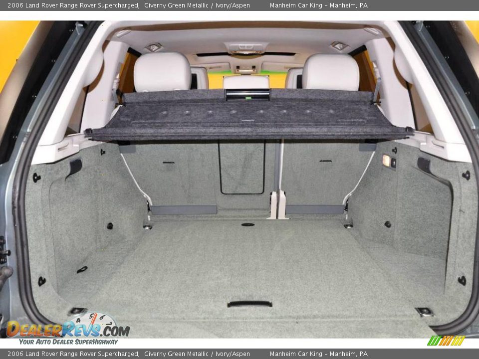 2006 Land Rover Range Rover Supercharged Giverny Green Metallic / Ivory/Aspen Photo #18