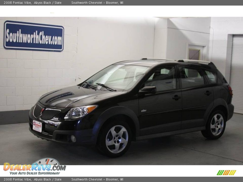 2008 Pontiac Vibe Abyss Black / Slate Photo #1