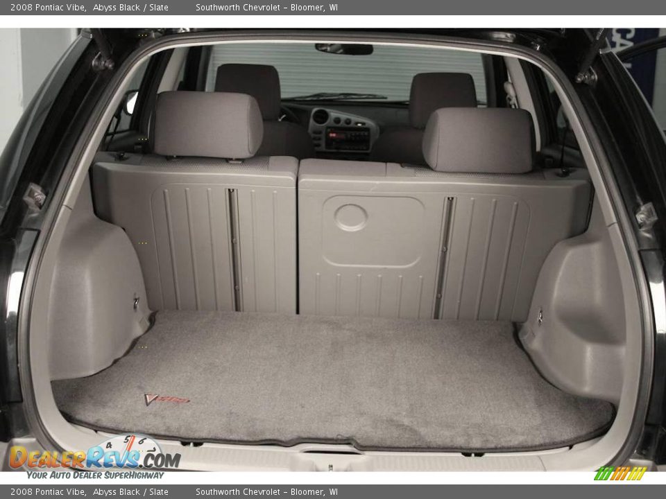 2008 Pontiac Vibe Abyss Black / Slate Photo #8