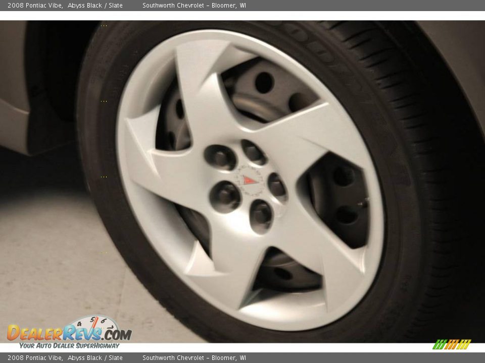 2008 Pontiac Vibe Abyss Black / Slate Photo #10