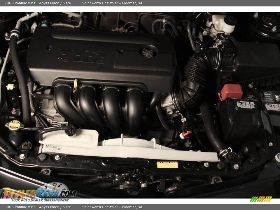 2008 Pontiac Vibe Abyss Black / Slate Photo #11