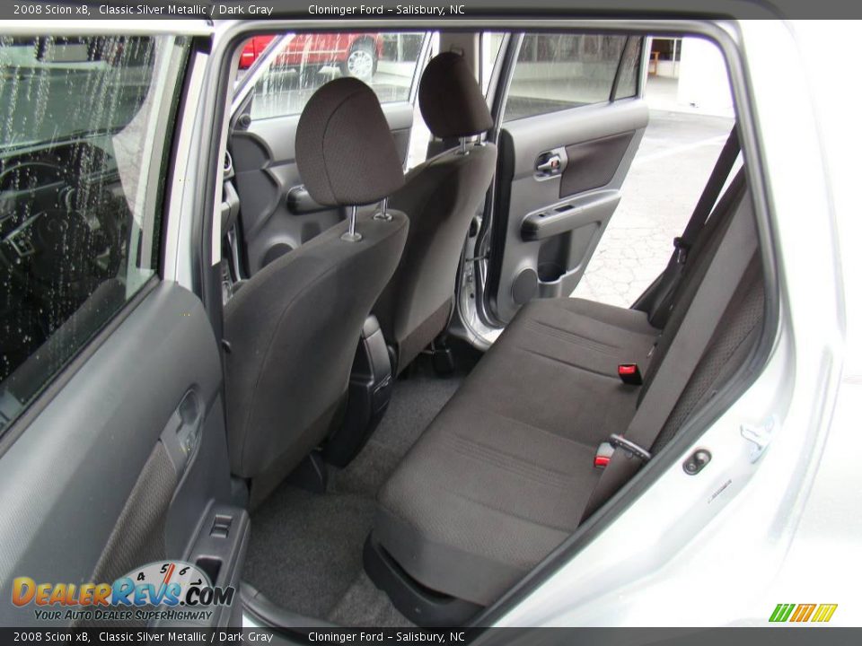 2008 Scion xB Classic Silver Metallic / Dark Gray Photo #9