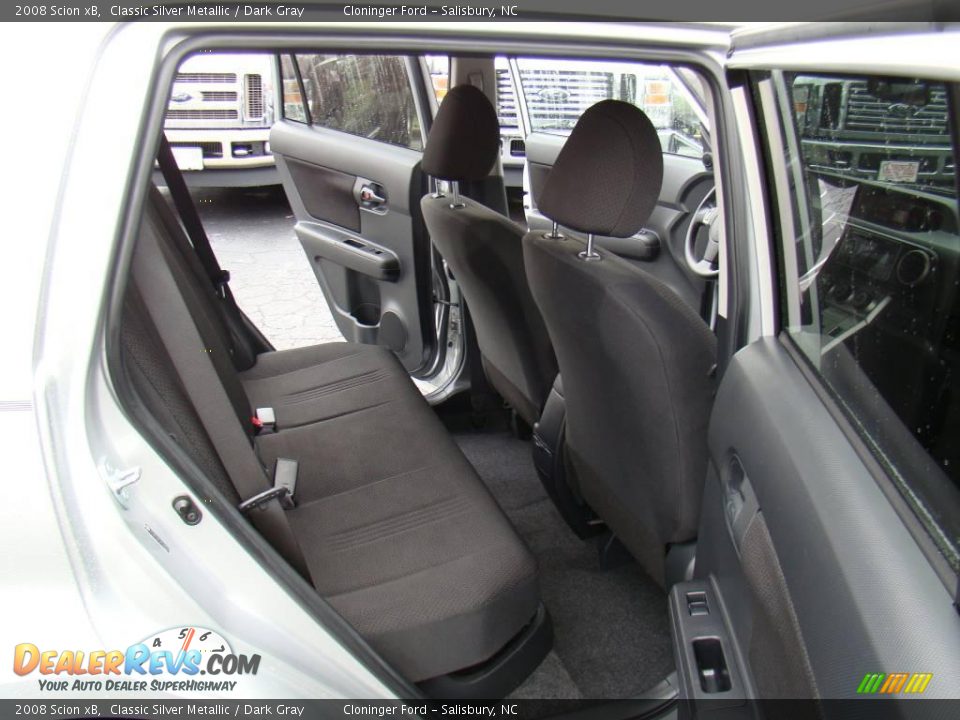 2008 Scion xB Classic Silver Metallic / Dark Gray Photo #11