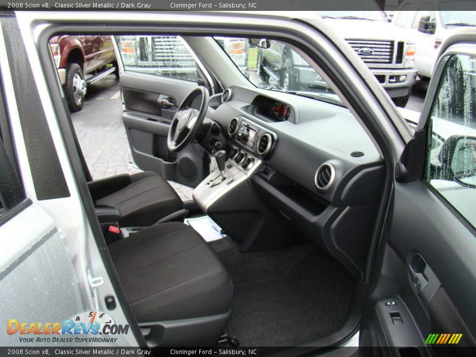 2008 Scion xB Classic Silver Metallic / Dark Gray Photo #12