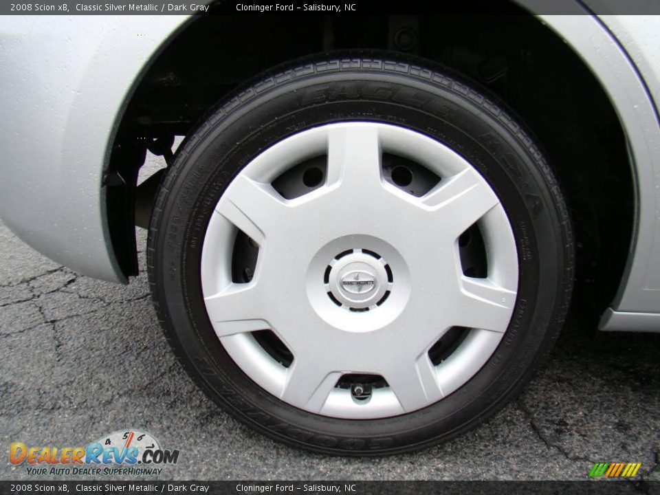 2008 Scion xB Classic Silver Metallic / Dark Gray Photo #14