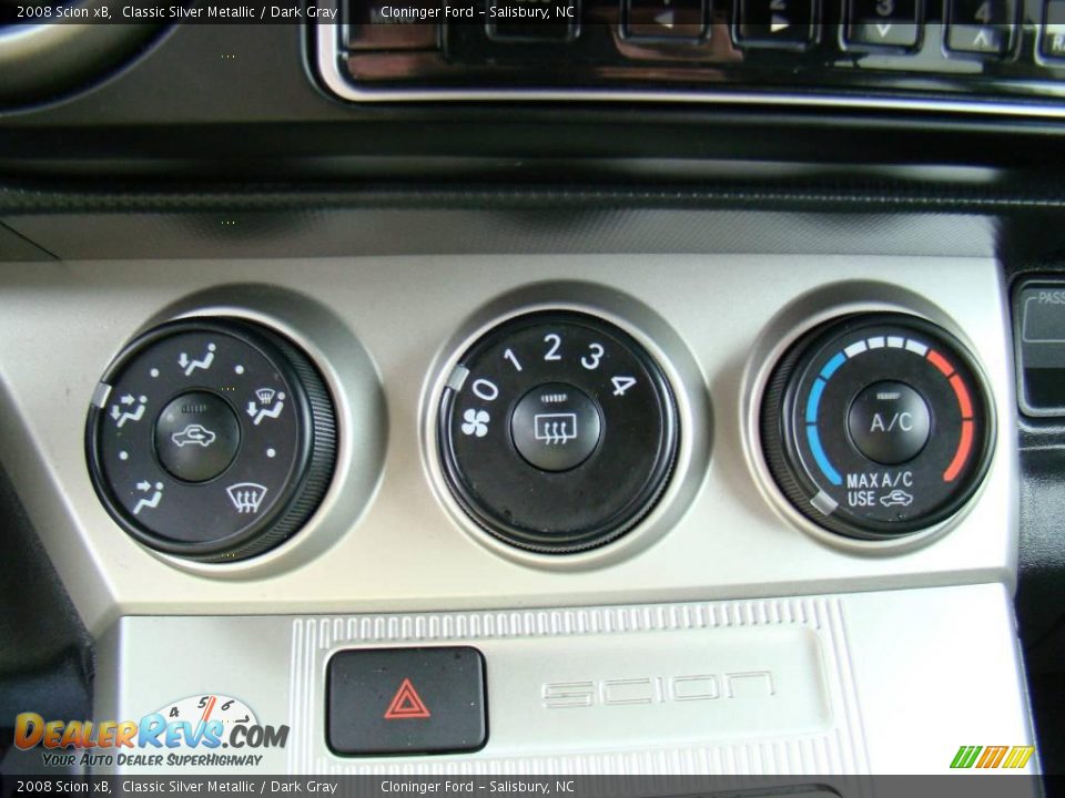 2008 Scion xB Classic Silver Metallic / Dark Gray Photo #20