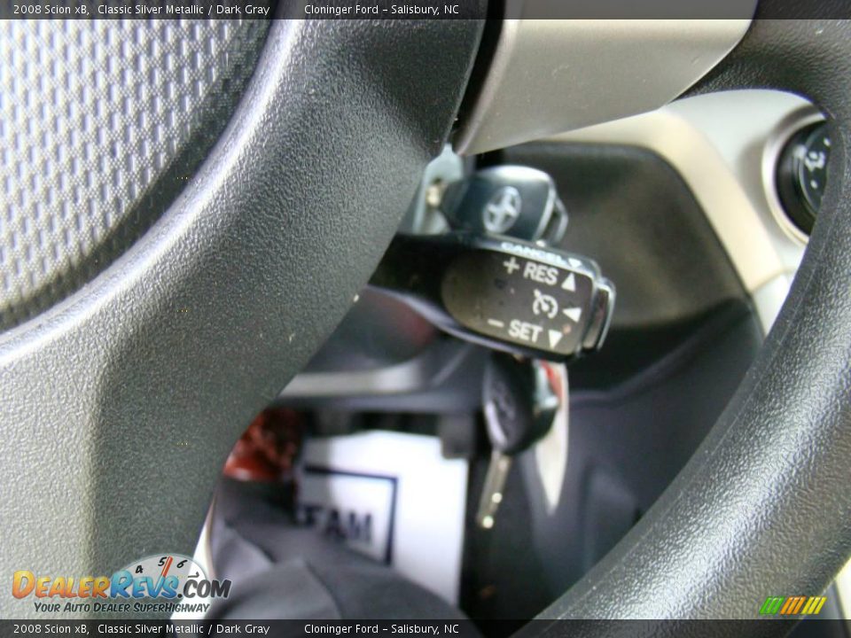 2008 Scion xB Classic Silver Metallic / Dark Gray Photo #22