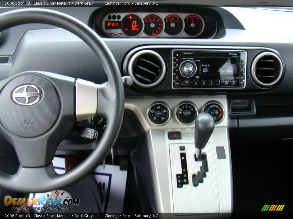 2008 Scion xB Classic Silver Metallic / Dark Gray Photo #23