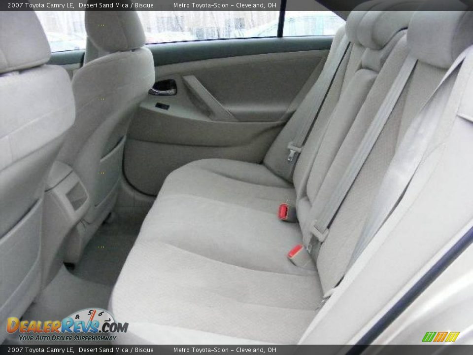 2007 Toyota Camry LE Desert Sand Mica / Bisque Photo #11
