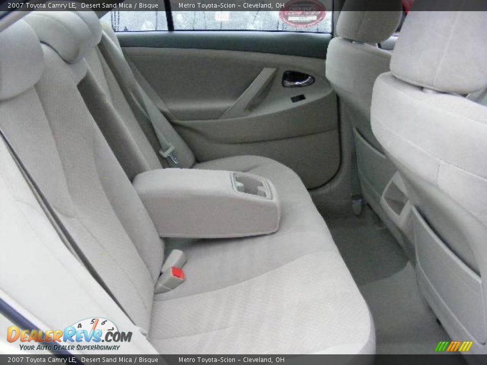 2007 Toyota Camry LE Desert Sand Mica / Bisque Photo #12