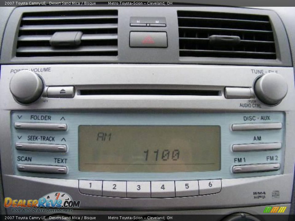 2007 Toyota Camry LE Desert Sand Mica / Bisque Photo #19