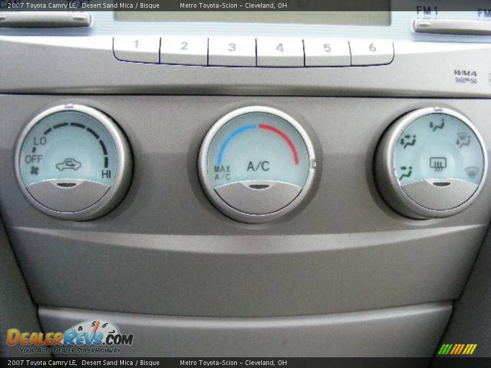 2007 Toyota Camry LE Desert Sand Mica / Bisque Photo #20