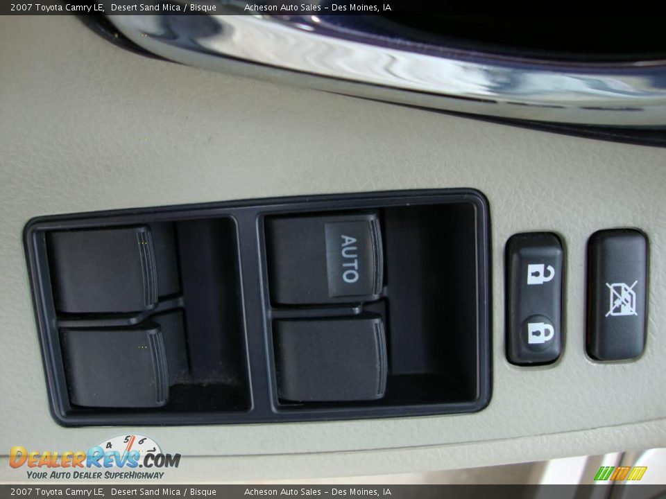 2007 Toyota Camry LE Desert Sand Mica / Bisque Photo #18
