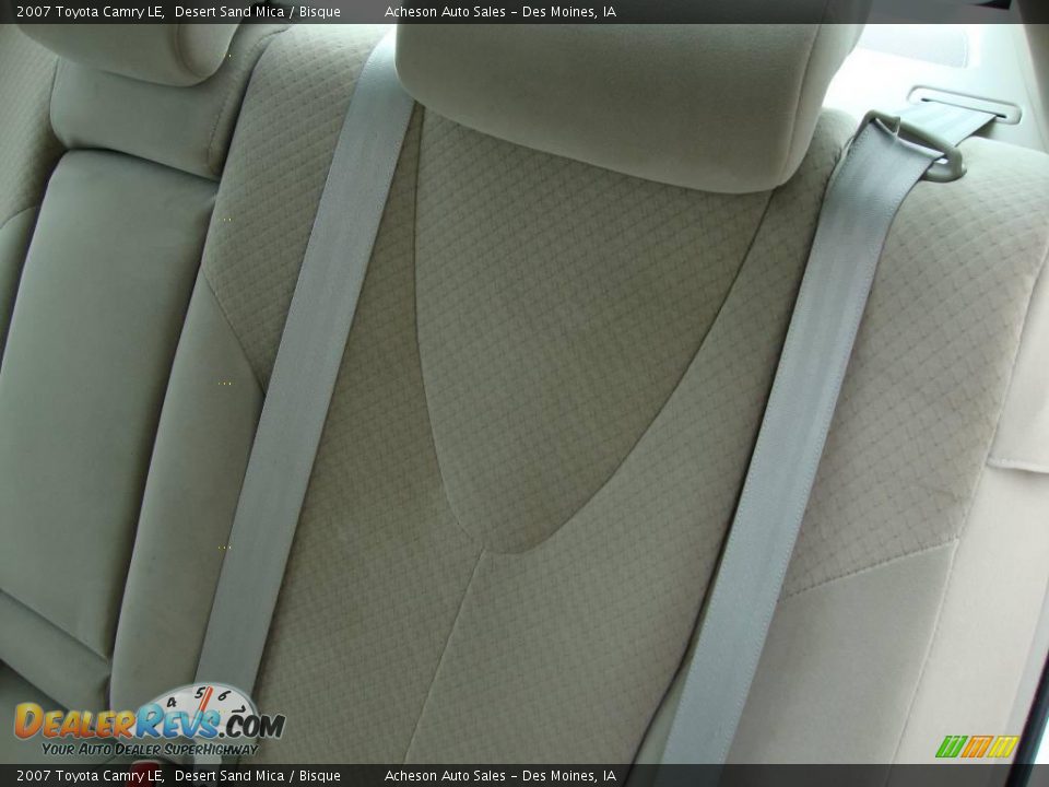 2007 Toyota Camry LE Desert Sand Mica / Bisque Photo #21