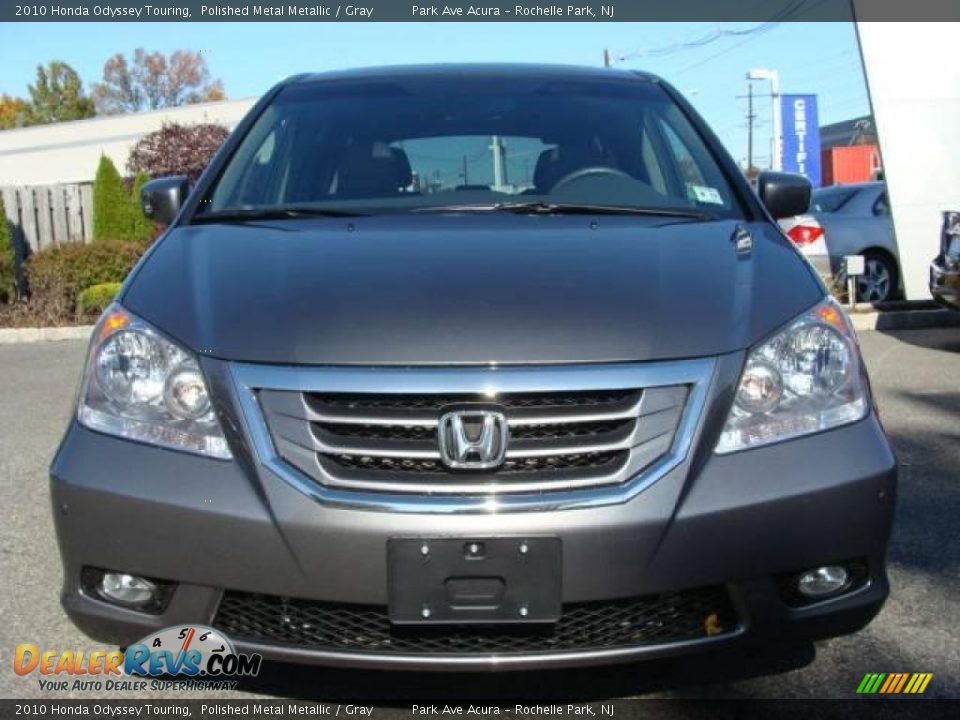 2010 Honda Odyssey Touring Polished Metal Metallic / Gray Photo #2