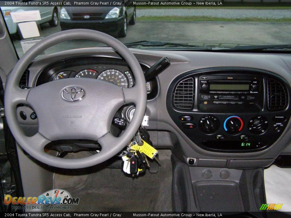 2004 Toyota Tundra SR5 Access Cab Phantom Gray Pearl / Gray Photo #11