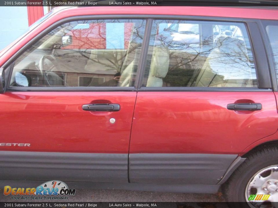2001 Subaru Forester 2.5 L Sedona Red Pearl / Beige Photo #8