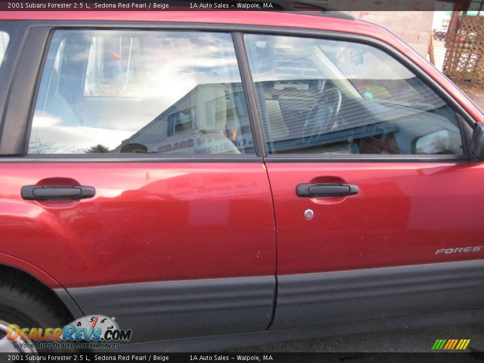 2001 Subaru Forester 2.5 L Sedona Red Pearl / Beige Photo #14