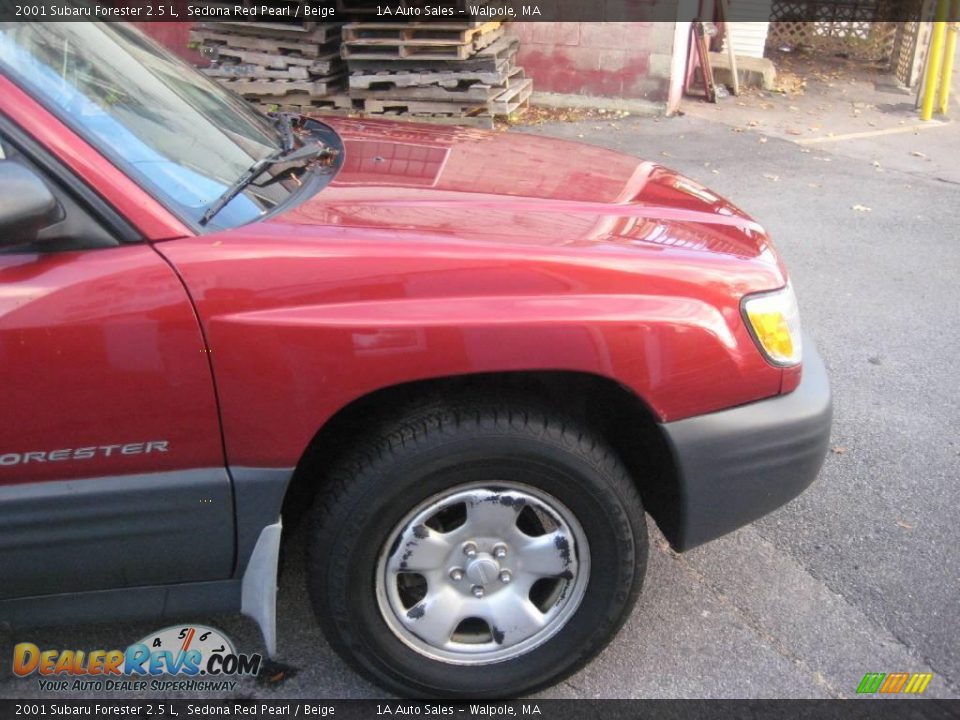 2001 Subaru Forester 2.5 L Sedona Red Pearl / Beige Photo #15