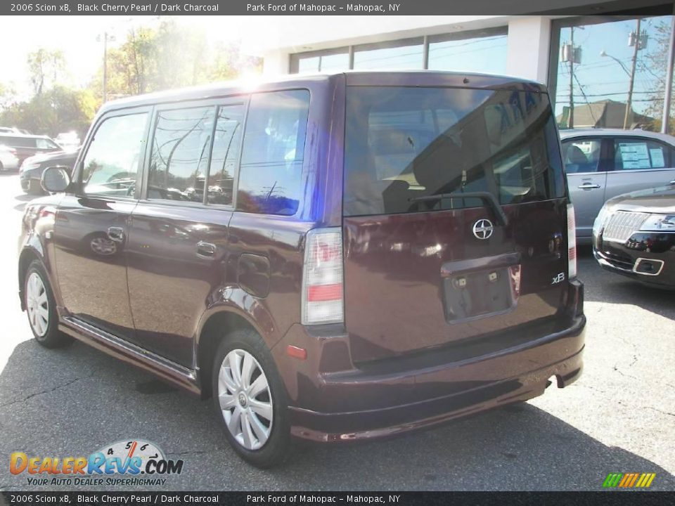 2006 Scion xB Black Cherry Pearl / Dark Charcoal Photo #4