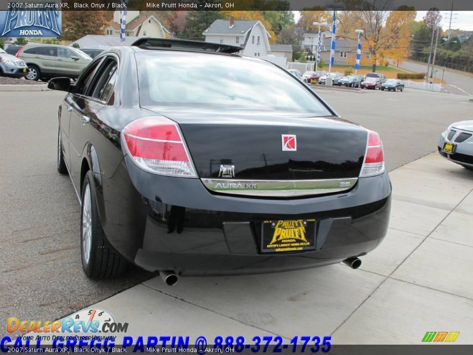2007 Saturn Aura XR Black Onyx / Black Photo #2
