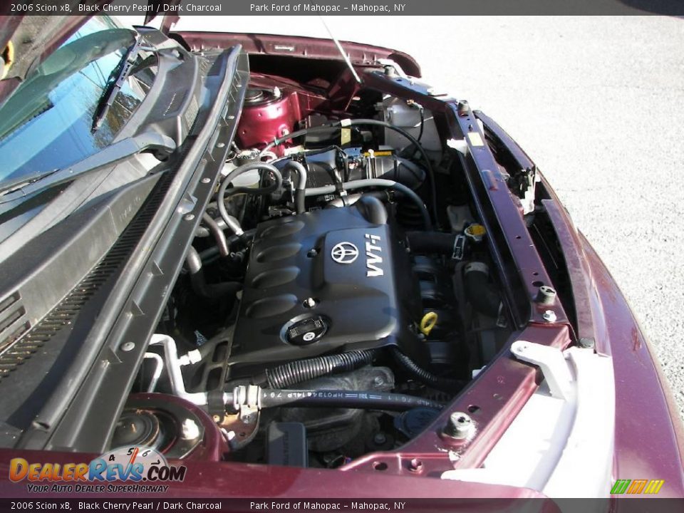2006 Scion xB Black Cherry Pearl / Dark Charcoal Photo #8