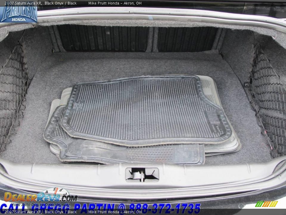 2007 Saturn Aura XR Black Onyx / Black Photo #10