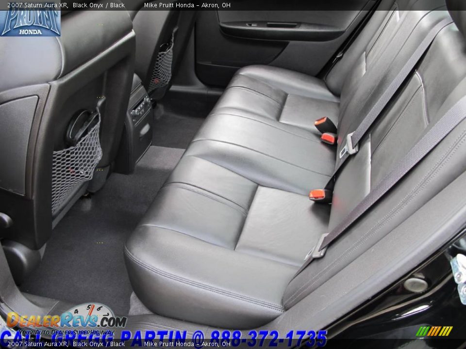 2007 Saturn Aura XR Black Onyx / Black Photo #14