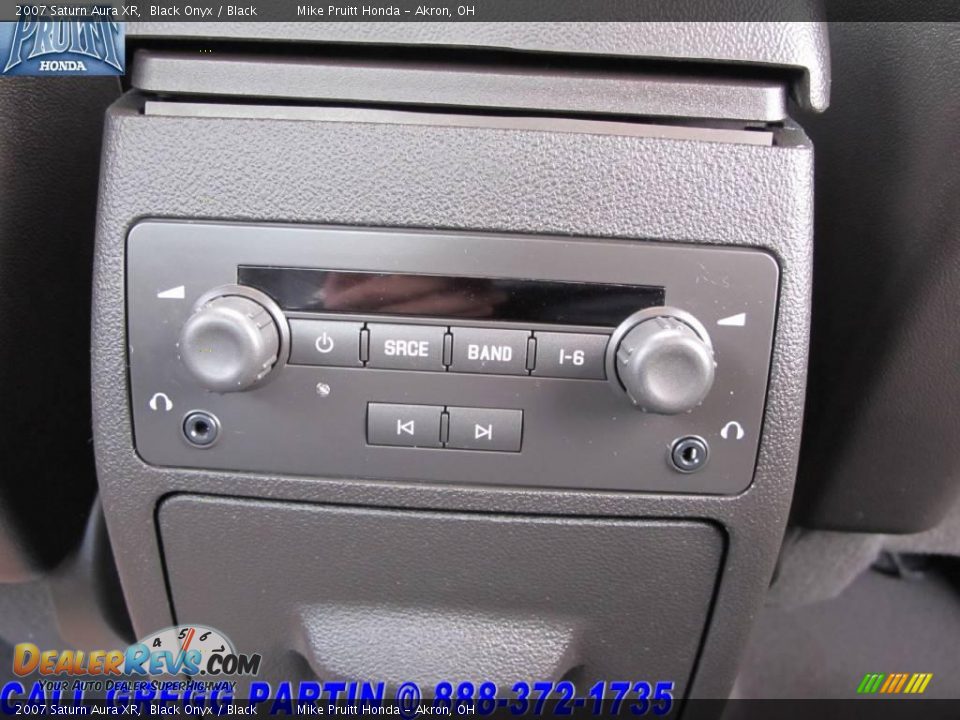 2007 Saturn Aura XR Black Onyx / Black Photo #18