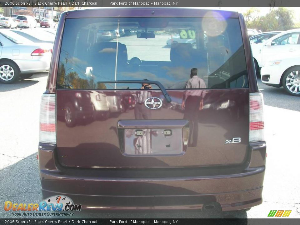 2006 Scion xB Black Cherry Pearl / Dark Charcoal Photo #20