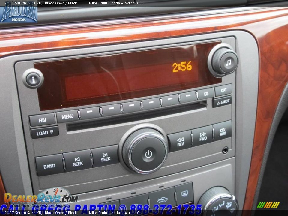 2007 Saturn Aura XR Black Onyx / Black Photo #25