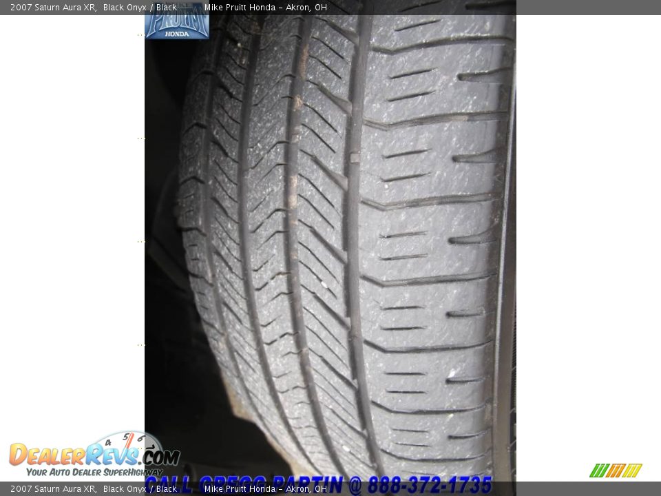 2007 Saturn Aura XR Black Onyx / Black Photo #29
