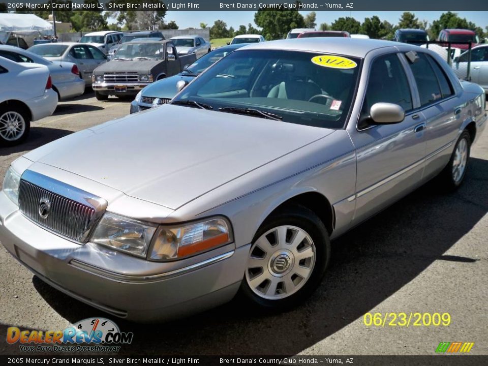 2005 Mercury Grand Marquis LS Silver Birch Metallic / Light Flint Photo #1