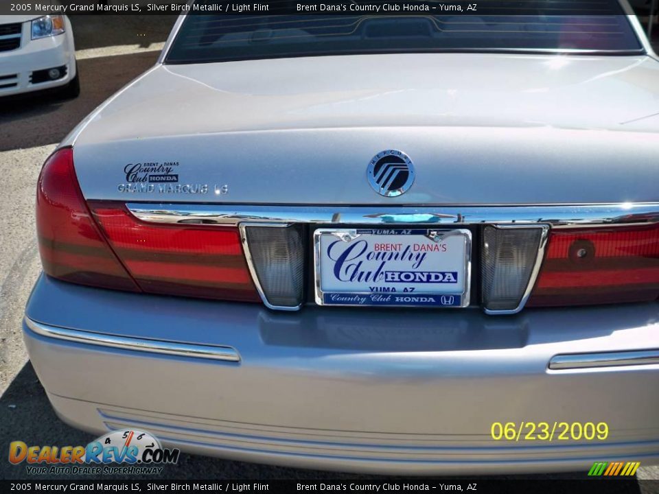 2005 Mercury Grand Marquis LS Silver Birch Metallic / Light Flint Photo #3
