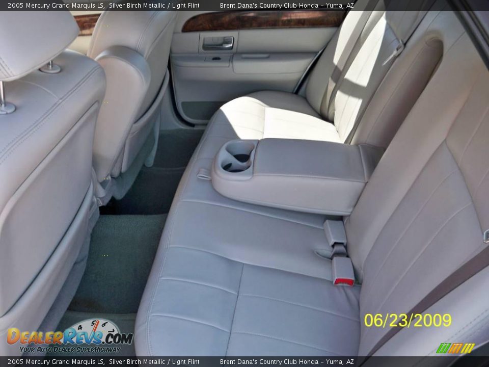 2005 Mercury Grand Marquis LS Silver Birch Metallic / Light Flint Photo #5