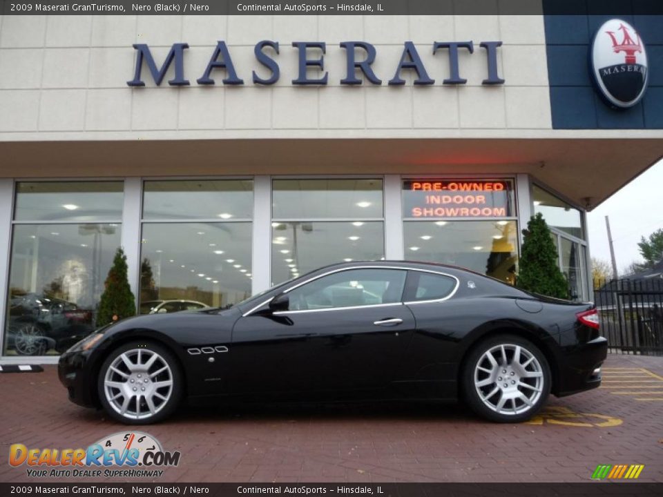2009 Maserati GranTurismo Nero (Black) / Nero Photo #1
