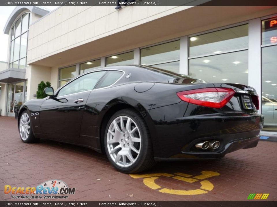 2009 Maserati GranTurismo Nero (Black) / Nero Photo #3